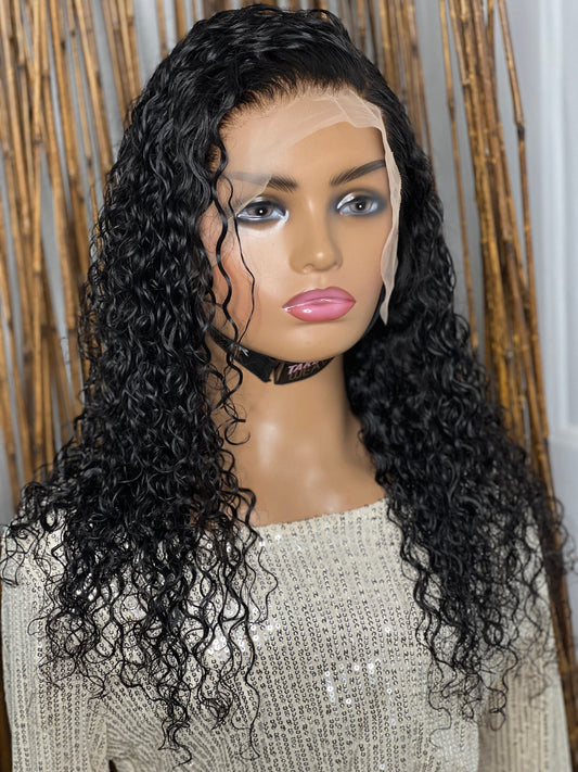 18” 13x4 Brazilian deep wave wig