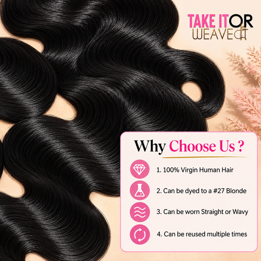 4 Bundle Body Wave Deal | 16” 18” 20” 20” | FREE SHIPPING